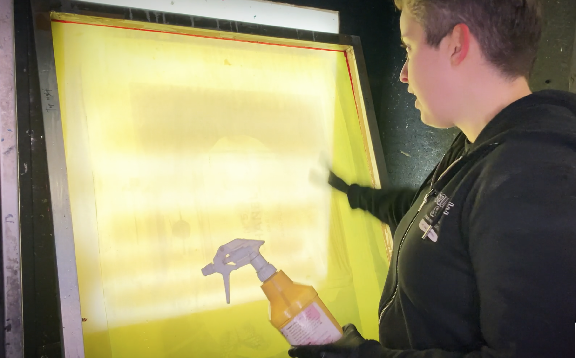 Screen Haze How to de haze your screen for screen printing | Squeegee & Ink